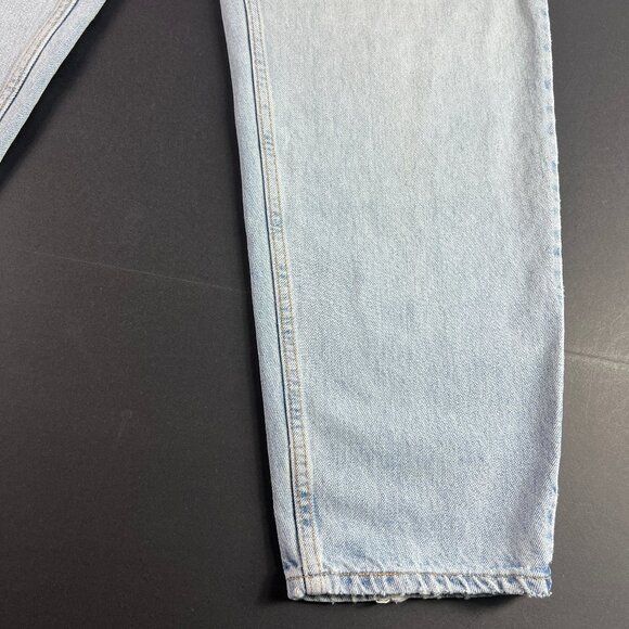 Y2K Levi's Jeans Mens 35x31* 560 Loose Tapered Blue Faded Cotton Denim Tag 36x32 - Picture 6 of 16
